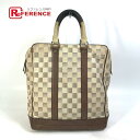 LOUIS VUITTON ルイヴィトン N48185 ダミエルン カバ ショルダーバッグ カバン トートバッグ キャンバス レディース ホワイト 【中古】