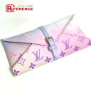 LOUIS VUITTON ルイヴィトン GI0752 モノグラムパステル エテュイ・6 パイユ ストロー6つ&ポーチセット 雑貨 メタル レディース ピンク ...