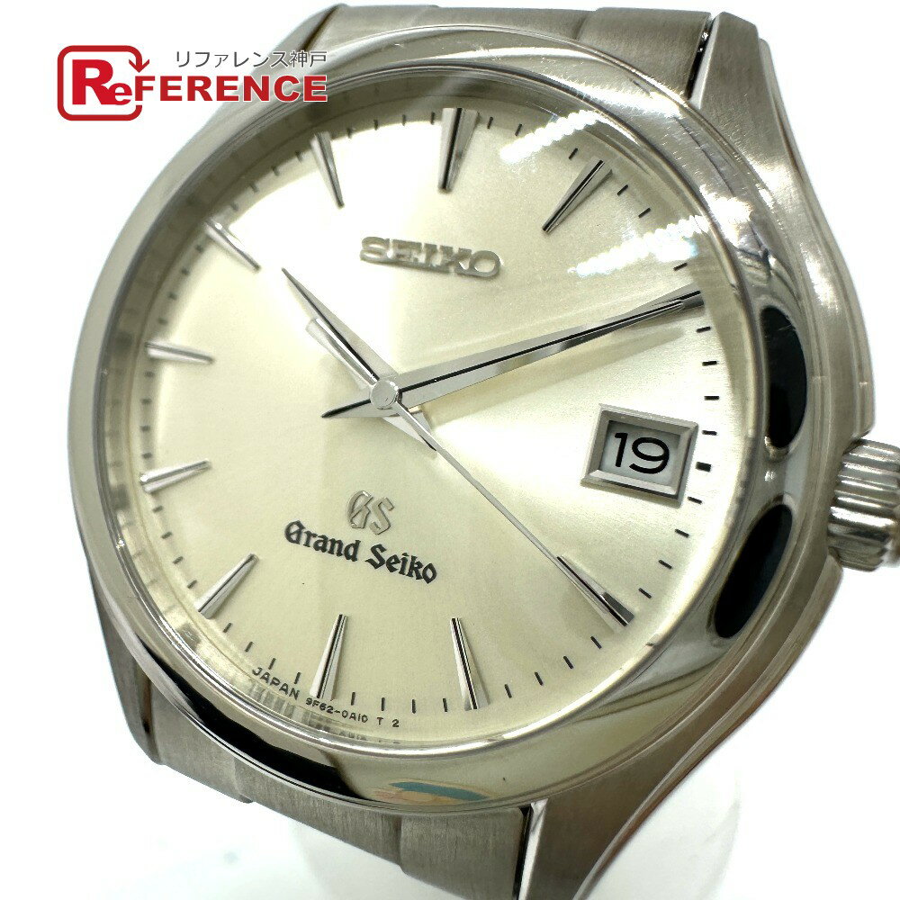 SEIKO セイコー SBGX005/9F62-0A10 グランドセイコー GS デイト クォーツ 腕時計 SS メンズ シルバー 【中古】