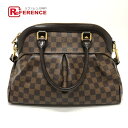 LOUIS VUITTON ルイヴィトン N51998 ダミエ トレヴィGM 2WAY カバン ハンドバッグ ダミエキャンバス レディース ブラウン 【中古】