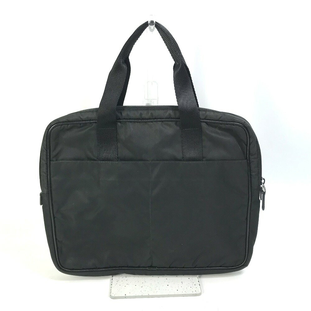 PRADA プラダ カバン トライアングルロゴ 三角ロゴ プレート ハンドバッグ PCバッ...