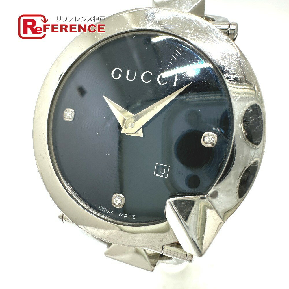 注目！【新品】グッチ GUCCI キオド ダイヤ クオーツ レディース 腕時計