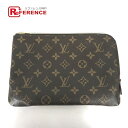 LOUIS VUITTON ルイヴィトン M44148 モノグラム エテュイ ヴォワヤージュPM ポーチ カバン クラッチバッグ モノグラムキャンバス レディース ブラウン 【中古】