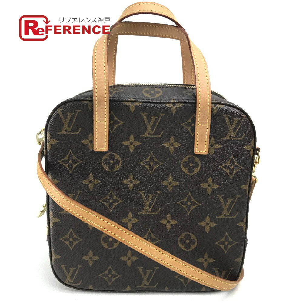 LOUIS VUITTON ルイヴィトン M47500 モノグラム スポンティーニ ショルダーバッグ 斜め掛け ハンドバッグ モノグラムキャンバス レディース ブラウン 【中古】