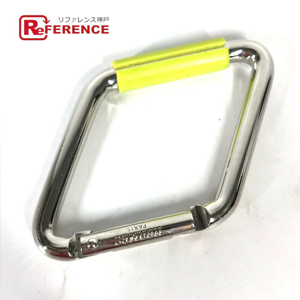 HERMES エルメス ノベルティ 非売品 カラビナ H24 香りつき キーリング チャーム キーホルダー メタル メンズ シルバー 未使用 【中古】のサムネイル