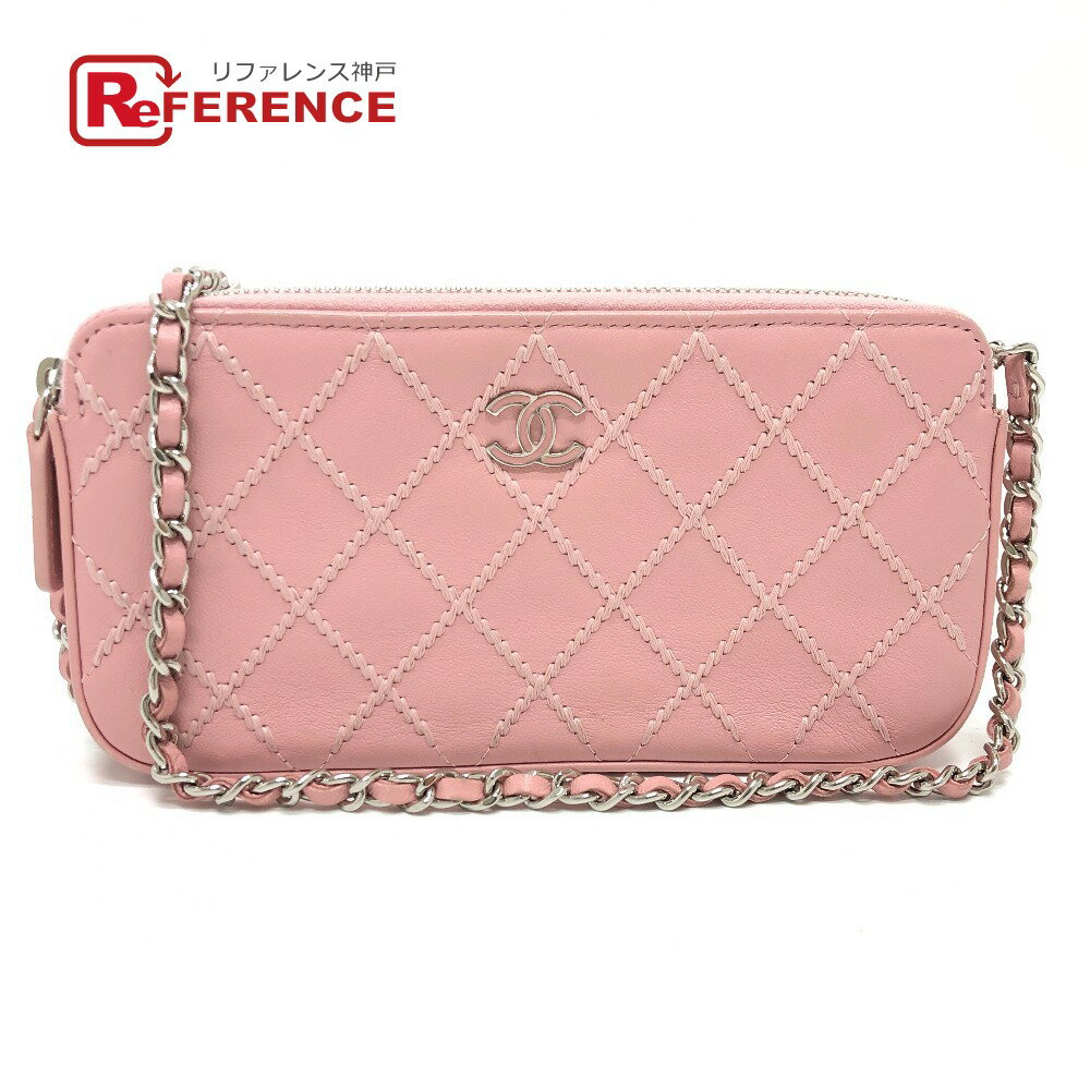 CHANEL ͥ A82527 CC ޡ ޥȥå 磻ɥƥå 󥦥å Хå ॹ ...