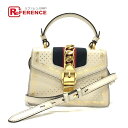 GUCCI グッチ 470270 シルヴィ 2WAYバッグ カバン ハンドバッグ ショルダーバッグ レザー レディース ホワイト 【中古】