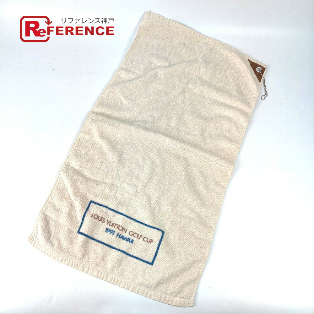 LOUIS VUITTON ルイヴィトン 1991年 ハワイ ノベルティ LVCUP ルイヴィトンカップ ゴルフ GOLF フェイスタオル インテリア タオル ...