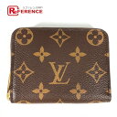 LOUIS VUITTON ルイヴィトン M60067 モノグラム ジッピー・コイン パース 小銭入れ 財布 コインケース モノグラムキャンバス レディース ブラウン 未使用 【中古】