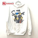 BALENCIAGA バレンシアガ 675003 シンプソンズコラボ THE SIMPSONS フーディ フード付き スウェット 長袖 アパレル トレーナー コットン メンズ ホワイト 【中古】