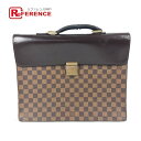 LOUIS VUITTON ルイヴィトン N53315 ダミエ アルトナPM ハンドバッグ カバン トートバッグ ビジネスバッグ ダミエキャンバス メンズ エベヌ ブラウン 【中古】