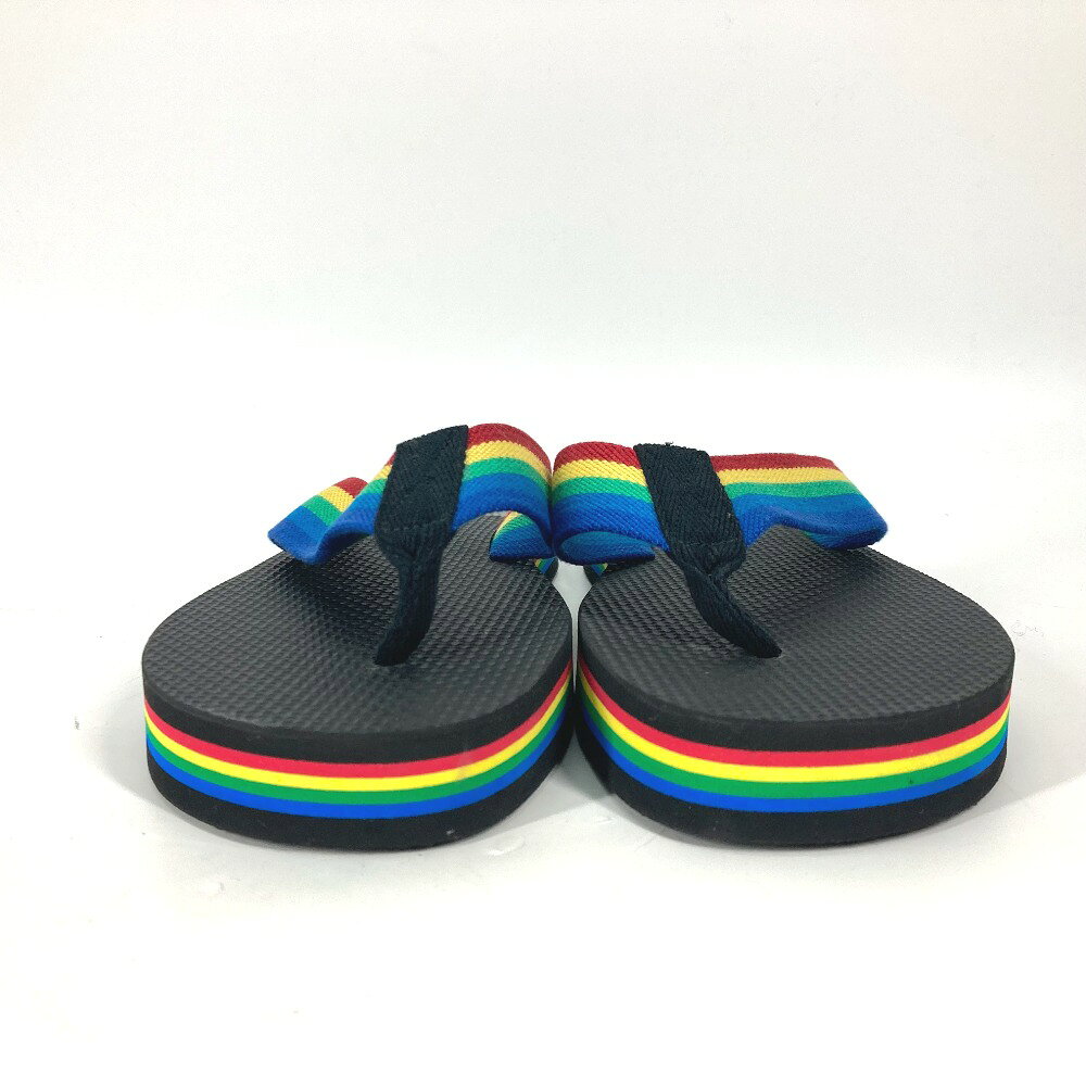 SAINT LAURENT PARIS サンローランパリ レインボー ビーチサンダル 靴 シューズ サ...
