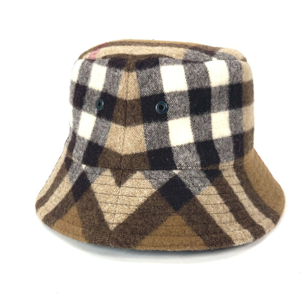 BURBERRY バーバリー 8048929 チェック ハット帽 帽子 バケットハット ボブハット ハット コットン メンズ ベ reference-11156400 ブランドショップ リファレンス サンプル画像2
