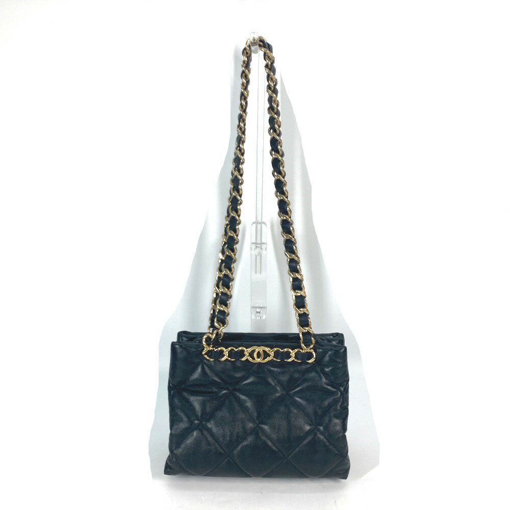 CHANEL シャネル AS3502 チェーンバッグ キルティング マトラッセ スモールショッ...