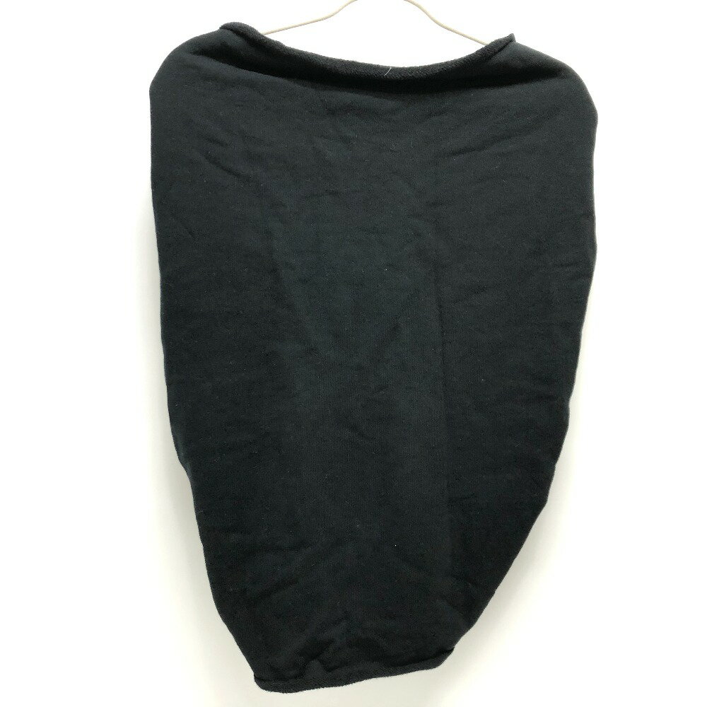 DOUBLE STANDARD CLOTHING ダブルスタンダードクロージング クロス ショール コットン レディース ブラック 【中古】