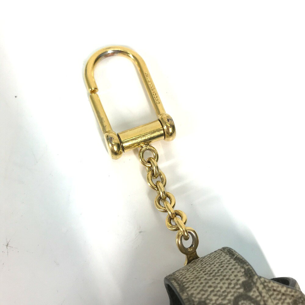 GUCCI グッチ 596720 GGスプリーム airpodsケース エアポッズ apple アップル イヤホンケース イヤフォンケース GGスプリームキャンバス レディース ベージュ 【中古】