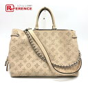 LOUIS VUITTON ルイヴィトン M59203 マヒナ ベラ 2WAY カバン トートバッグ カーフレザー レディース GALET(ガレ) シルバー金具 【中古】