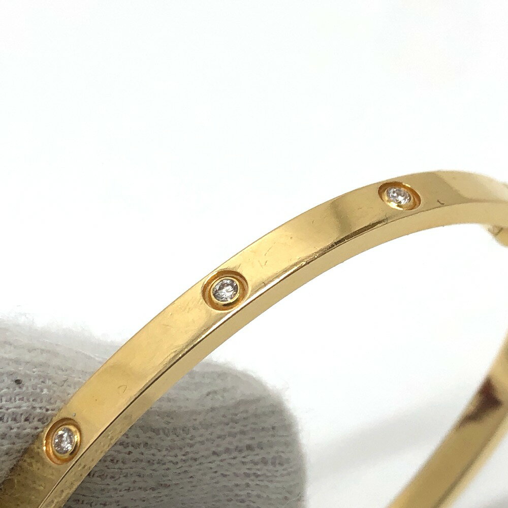 CARTIER カルティエ 新型 ラブブレス スモール ラブブレススモール 10P フルダイヤ...