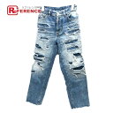 DSQUARED2 ディースクエアード S75LB0808 ダメージ ジーンズ デニムパンツ ボトムス デニム アパレル デニムパンツ デニム レディース ブルー 【中古】(4)