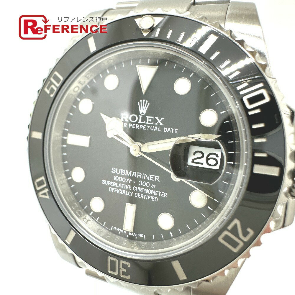 ROLEX ロレックス 116610LN サブマリーナ デイト 自動巻き 腕時計 SS メンズ シルバー 新品同様 【中古】のサムネイル