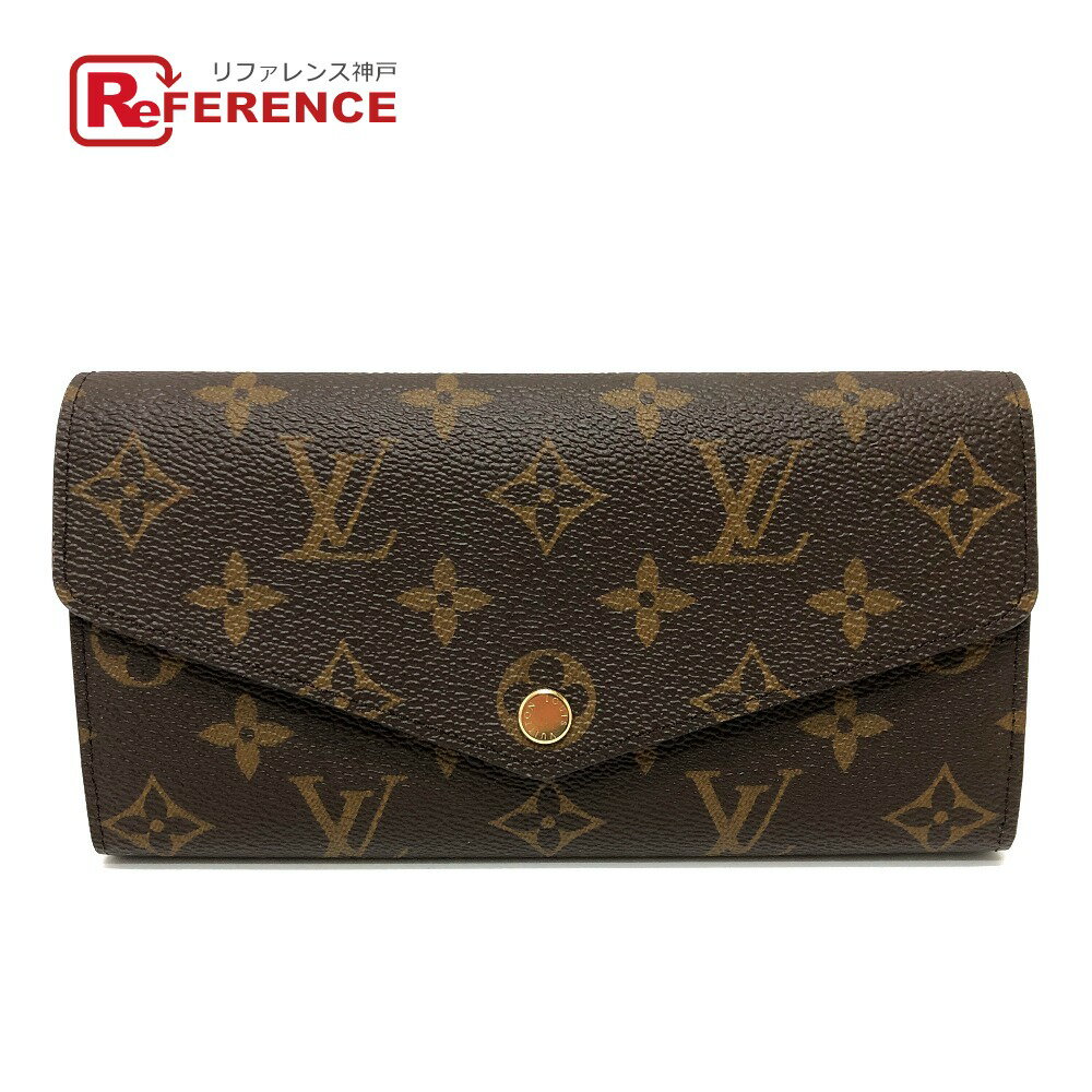 LOUIS VUITTON ルイヴィトン M62235 ポルトフォイユ・サラ ウォレット ロングウォレット 長財布 モノグラムキャンバス レディース ローズバレリーヌ ブラウン 【新品】