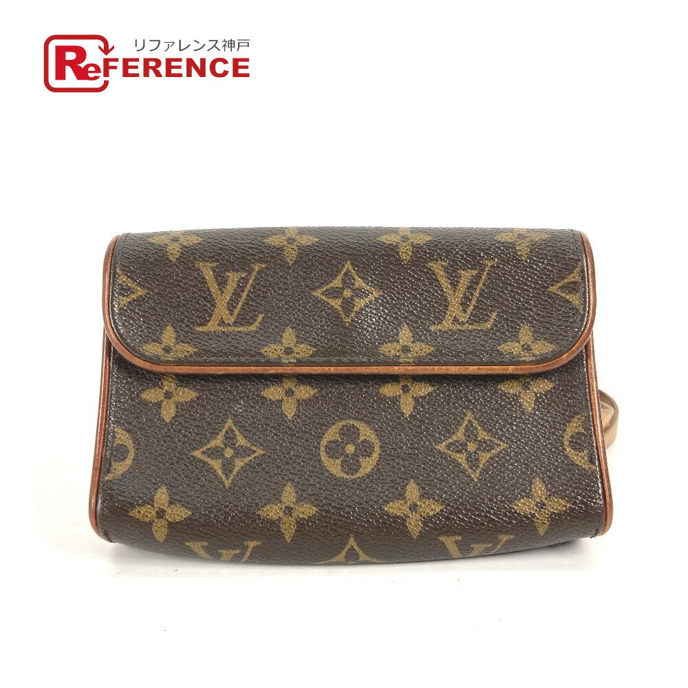 LOUIS VUITTON ルイヴィトン M51855 モノグラム ポシェット フロランティーヌ ボディバッグ ベルトバッグ カバン ウエストバッグ モノグラムキャンバス レディース ブラウン 【中古】