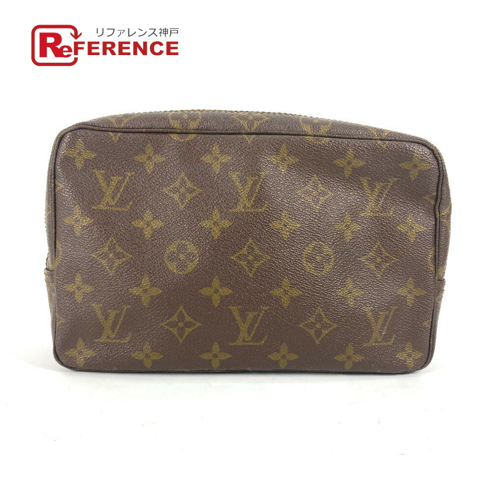 LOUIS VUITTON ルイヴィトン M47524 モノグラム トゥルース トワレット 23 メイクポーチ 化粧ポーチ ポーチ モノグラムキャンバス レディース ブラウン 【中古】