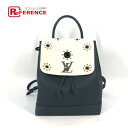 LOUIS VUITTON ルイヴィトン M54108 ロックミー バッグパックスタッズ カバン バックパック リュックサック レザー レディース ブラック 【...