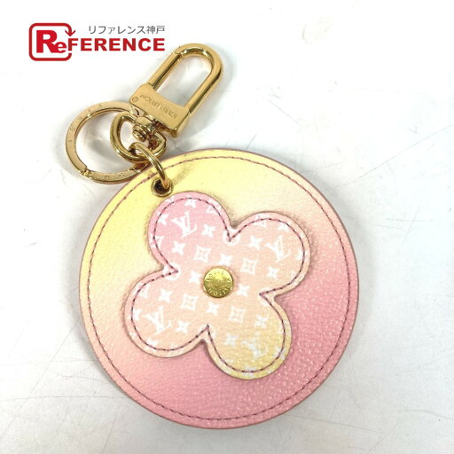 LOUIS VUITTON ルイヴィトン M00285 モノグラムフラワー ポルトクレ・イリュストレプール バッグチャーム キーホルダー モノグラムキャンバス レディース ピンク 【中古】 LOUIS VUITTON ルイヴィトン M00285 モノグラムフラワー ポルトクレ・イリュストレプール バッグチャーム キーホルダー モノグラムキャンバス レディース ピンク 【中古】