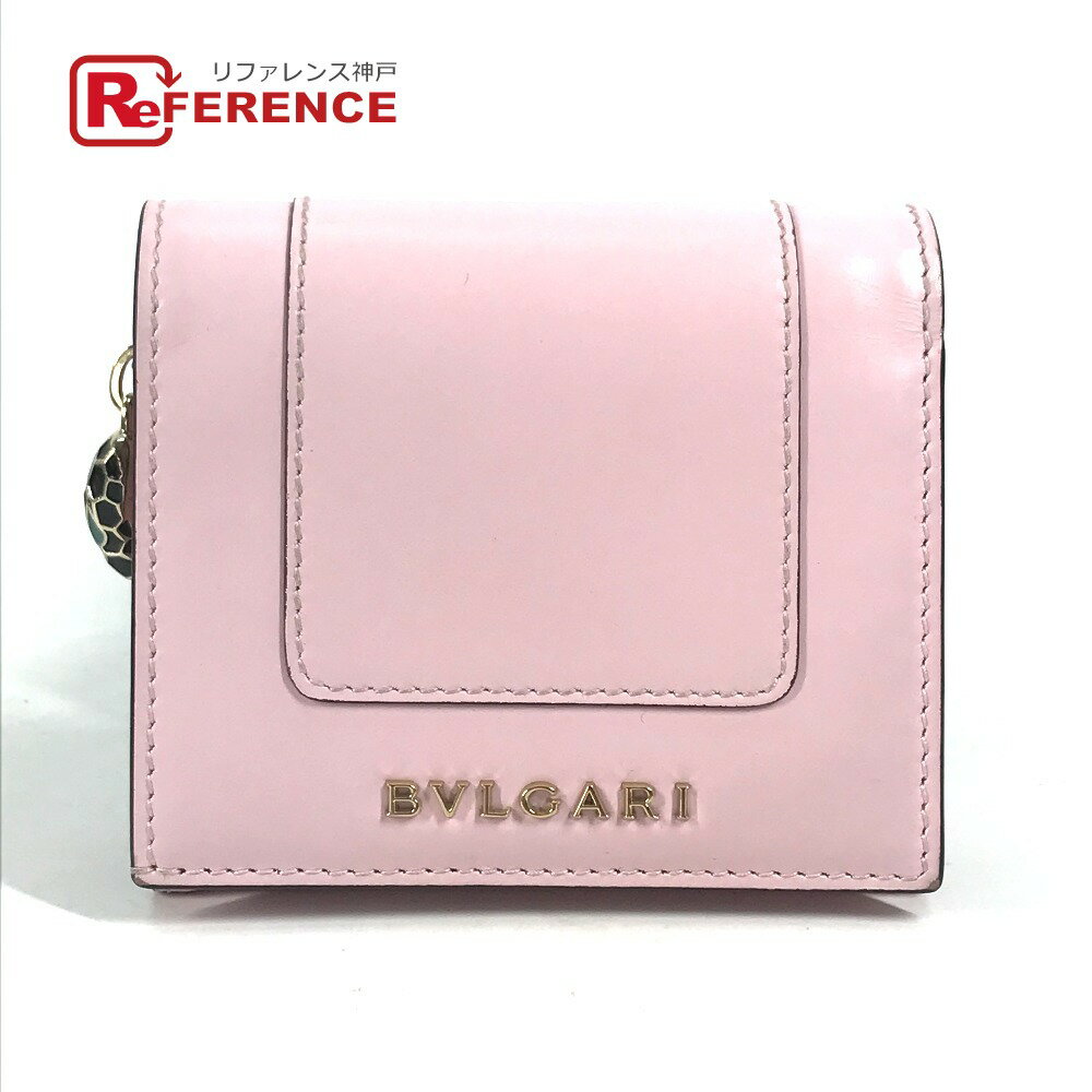 【新品】【銀座店限定品】BVLGARI セルペンティ　三つ折り財布 箱付き 新品】【銀座店限定品】BVLGARI セルペンティ 三つ折り財布 箱付き