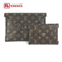LOUIS VUITTON ルイヴィトン M62034 モノグラム ポシェットキリガミ 大中のみ ポーチ カバン クラッチバッグ モノグラムキャンバス レディー...