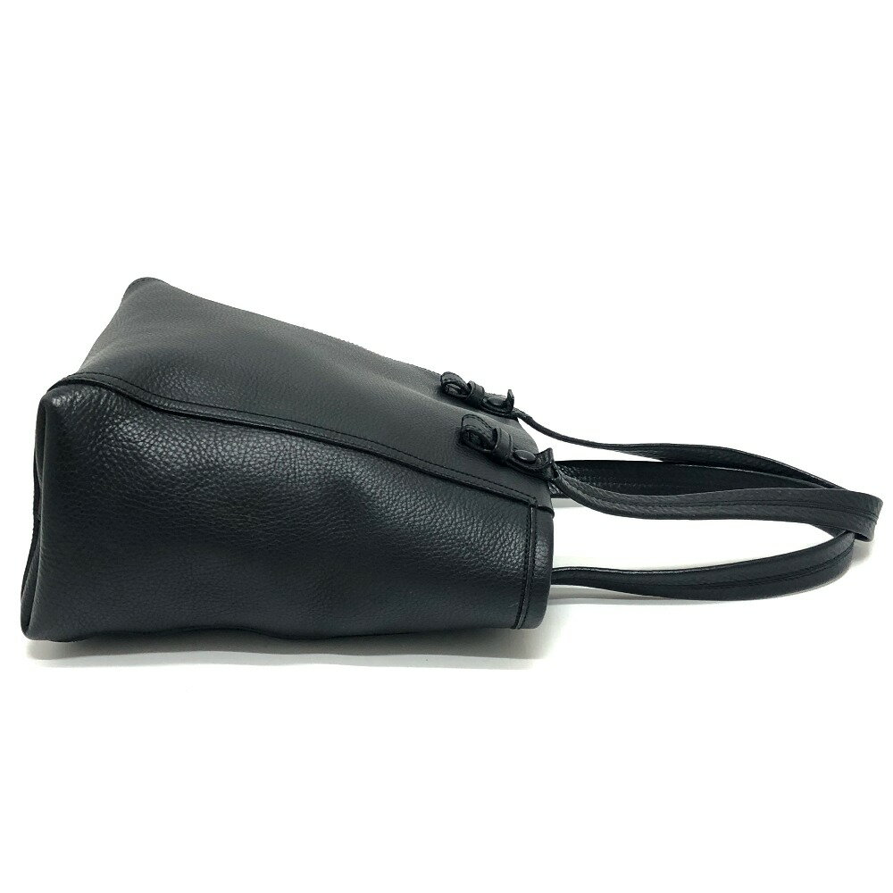 Salvatore Ferragamo サルヴァトーレフェラガモ ガンチーニ 肩掛けバック カバン トートバック バック トートバッグ レザー レディース ブラック 【中古】