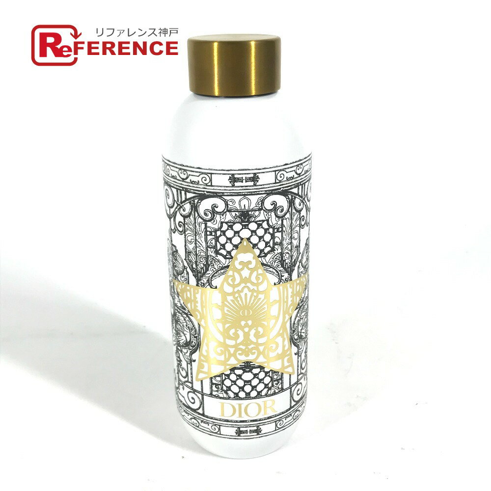 Dior ディオール 水筒 ロゴ ウォーターボトル インテリア タンブラー ステンレス レディース ホワイト 未使用 【中古】のサムネイル