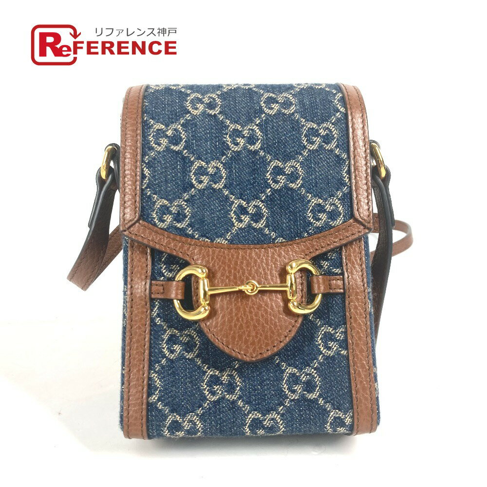 【商品情報】 【商品番号】E-240605-12 ブランドグッチ ラインGGデニム モデルホースビット 1955 ミニバッグ タイプ肩掛け 斜め掛け ポシェット カバン 形状ショルダーバッグ 型番625615 対象レディース カラーブルー×ブラウン 素材デニム / レザー サイズ W11cm×H17cm×D4.5cmショルダー最長：113cmストラップ：取り外し不可、調節可能実寸サイズには多少の誤差がある場合があります。 仕様 開閉式：フラップ 付属品保存袋 商品説明 スクエアフォルムの〔グッチ ホースビット 1955〕ミニバッグがGGデニムで登場。ダブルリングとバーから成るホースビットはブランドのルーツを物語るモチーフ。自己表現を尊重するグッチのスピリットを共有する人にふさわしい、さまざまな合わせ方でスタイルを演出できるアイテムです。 【商品状態】 程度ランク 中古SAランク 外側小キズ、薄汚れ 内側汚れ国内発送は全商品送料無料！ ※海外配送には適用されません。