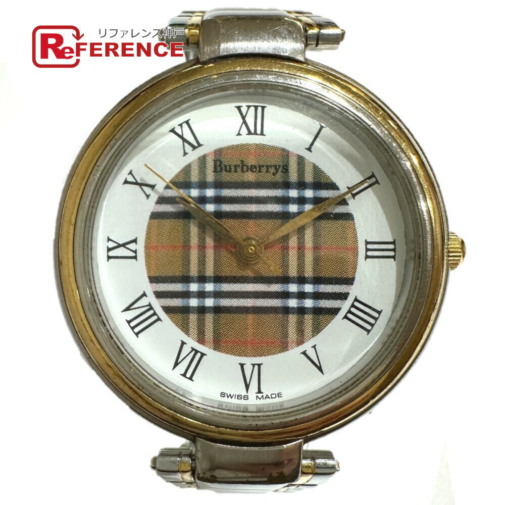 【電池交換済】Burberrys バーバリー 腕時計 チェック柄11200G 電池交換済】Burberrys バーバリー 腕時計 チェック柄 ブルーレーベル