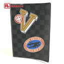 LOUIS VUITTON ルイヴィトン ダミエグラフィット ロゴ メモ帳 ノート ステーショナリー ノートブック ダミエグラフィットキャンバス メンズ ブラッ...