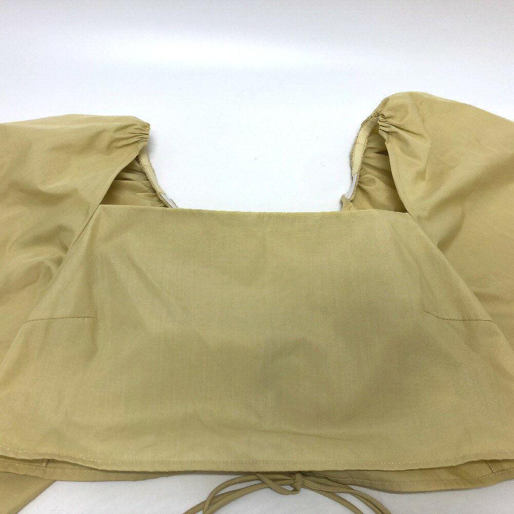 ETRE TOKYO エトレトウキョウ スリーブカット 長袖 アパレル 長袖シャツ ポリエステル ユニセックス ベージュ 新品同様 【中古】