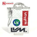 LOUIS VUITTON ルイヴィトン M44627 モノグラムホワイト フラットヴェルティカルトート 2WAYバッグ カバン ショルダーバッグ 斜め掛け ト...