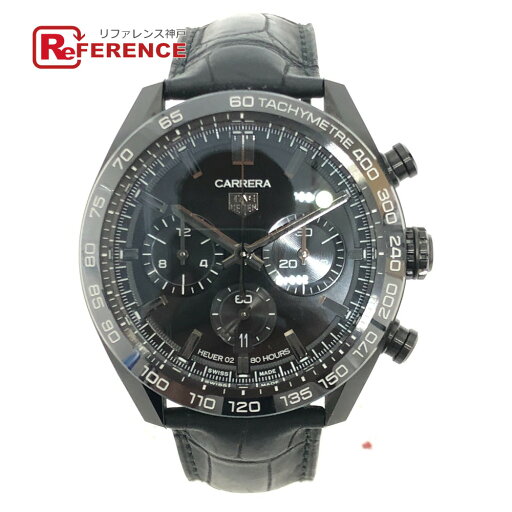 TAG HEUER タグホイヤー CBN2A1G.FC6501 カレラ キャリバーホイヤー02 ジャパン ブラックエディション 自動巻き 腕時計 時計 ウォッチ 腕時計 SS メンズ ブラック 【中古】 TAG HEUER タグホイヤー CBN2A1G.FC6501 カレラ キャリバーホイヤー02 ジャパン ブラックエディション 自動巻き 腕時計 時計 ウォッチ 腕時計 SS メンズ ブラック 【中古】