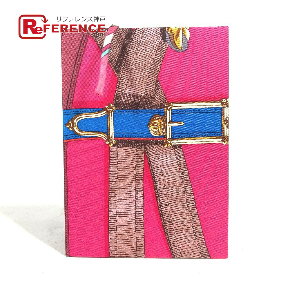 HERMES エルメス 手帳 雑貨 シルクノート カヴァルカドゥール メモ帳 ステーショナリー ノート ノートブック シルク レディース ピンク 未使用 【中古】のサムネイル