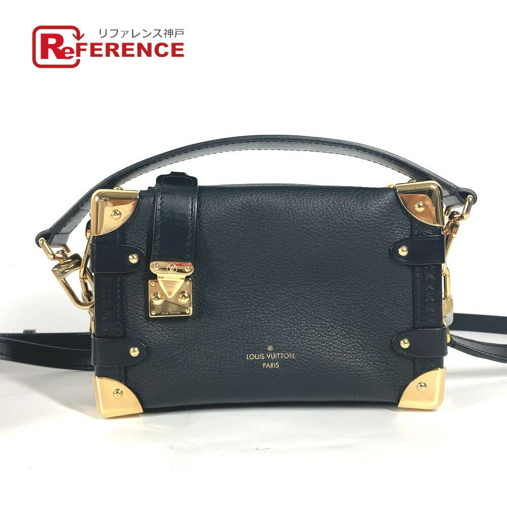 乐天商城 - LOUIS VUITTON ルイヴィトン M23817 クラッチバッグ ポーチ サイドトランク PM カバン 3WAYバッグ ショルダーバッグ 斜め掛け ハンドバッグ レザー レディース ノワール ブラック 【中古】