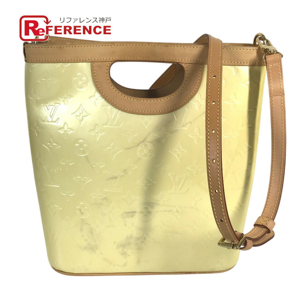 LOUIS VUITTON ルイヴィトン M91366 モノグラムヴェルニ スティルウッド・ヴェルティカル カバン 2WAYバッグ ショルダーバッグ ハンドバッグ モノグラムヴェルニキャンバス レディース ペルル ホワイト 【中古】
