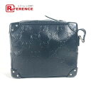 GUCCI グッチ 626363 ポシェット GG エンボス ロゴ 斜め掛け カバン ショルダーバッグ レザー ユニセックス ブラック 【中古】
