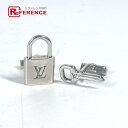 LOUIS VUITTON ルイヴィトン M64600 ブトン ドゥ マンシェット・カデナ エ クレ アクセサリー カフス AG925 メンズ シルバー 【中古...