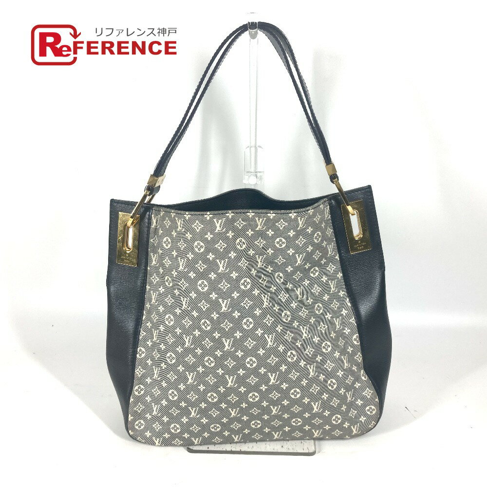 LOUIS VUITTON ルイヴィトン M40744 モノグラムイディール ランデヴーPM カバン 肩掛け ショルダーバッグ モノグラムイディール レディース アンクル ネイビー 【中古】