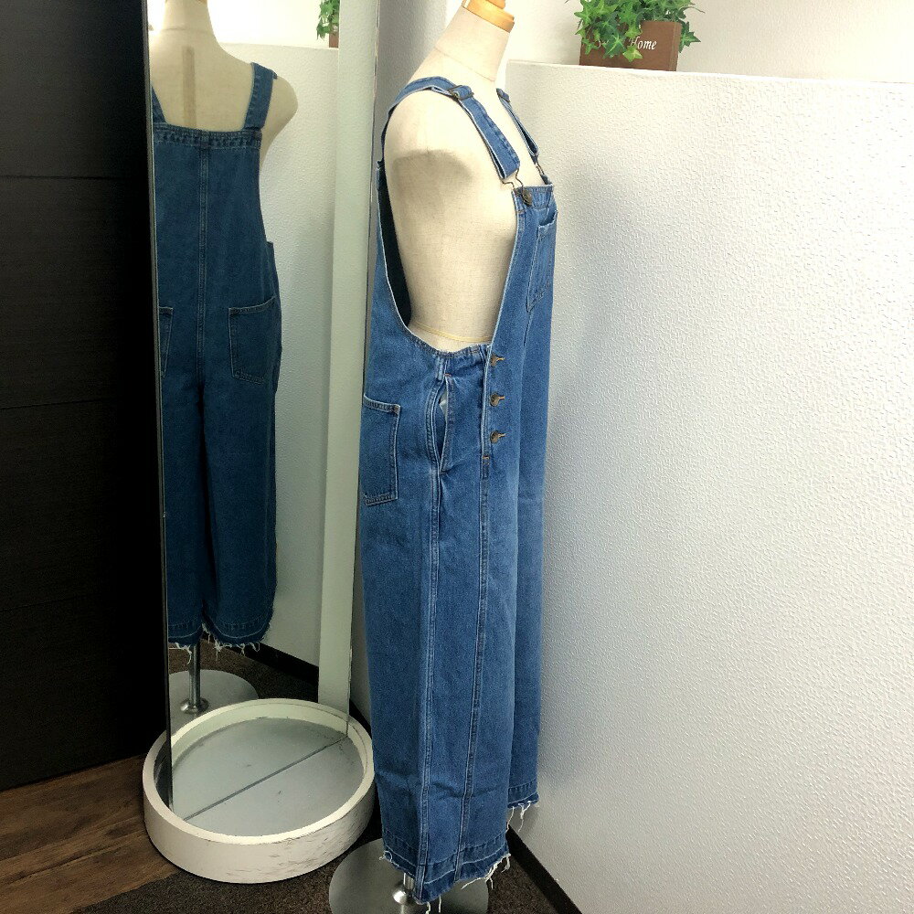 SeaRoomlynn シールームリン サロペット サロペット オールイワン ジーンズ デニムパンツ ボトムス デニム アパレル オーバーオール デニム レディース ブルー 新品同様 【中古】