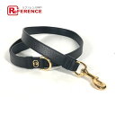 GUCCI グッチ 695257 インターロッキングG デコールラージ ペット リード ドッグ わんちゃん 犬 ペットグッズ リード レザー ユニセックス ブラ...