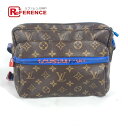 LOUIS VUITTON ルイヴィトン M43843 モノグラム メッセンジャーPM 斜め掛け ショルダーバッグ モノグラムキャンバス ユニセックス ブラウン...