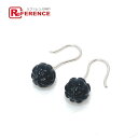 jewelry ジュエリー K18WG ブラックボール ピアス K18WG レディース ブラック 【中古】