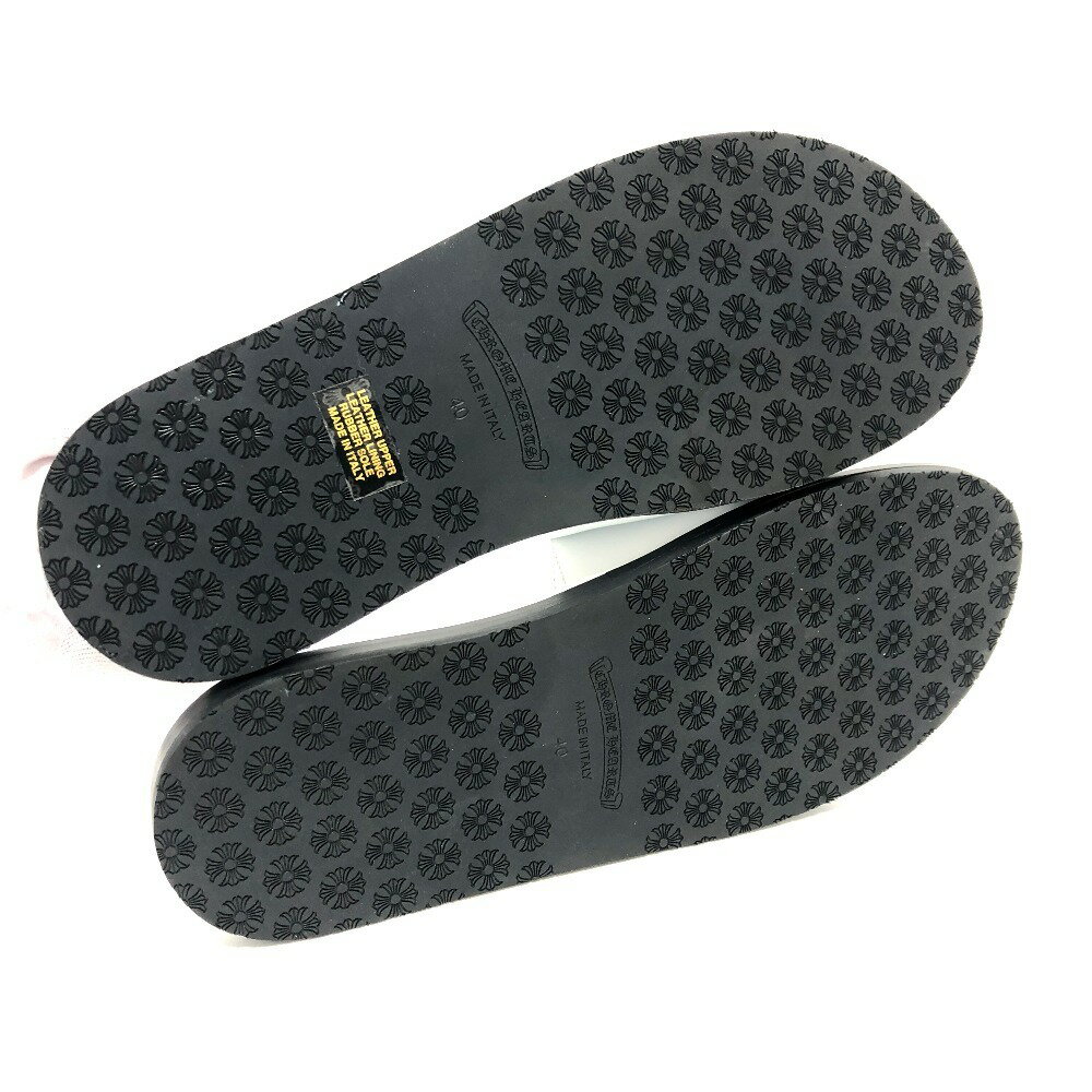 CHROME HEARTS ������ϡ��� �������ѥå� �ե�å� ������� �� ������� �쥶�� ��� �ۥ磻�� ̤���� ����š�